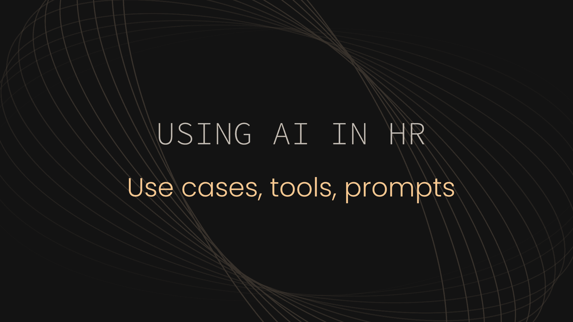 How can AI be used in HR and people functions?