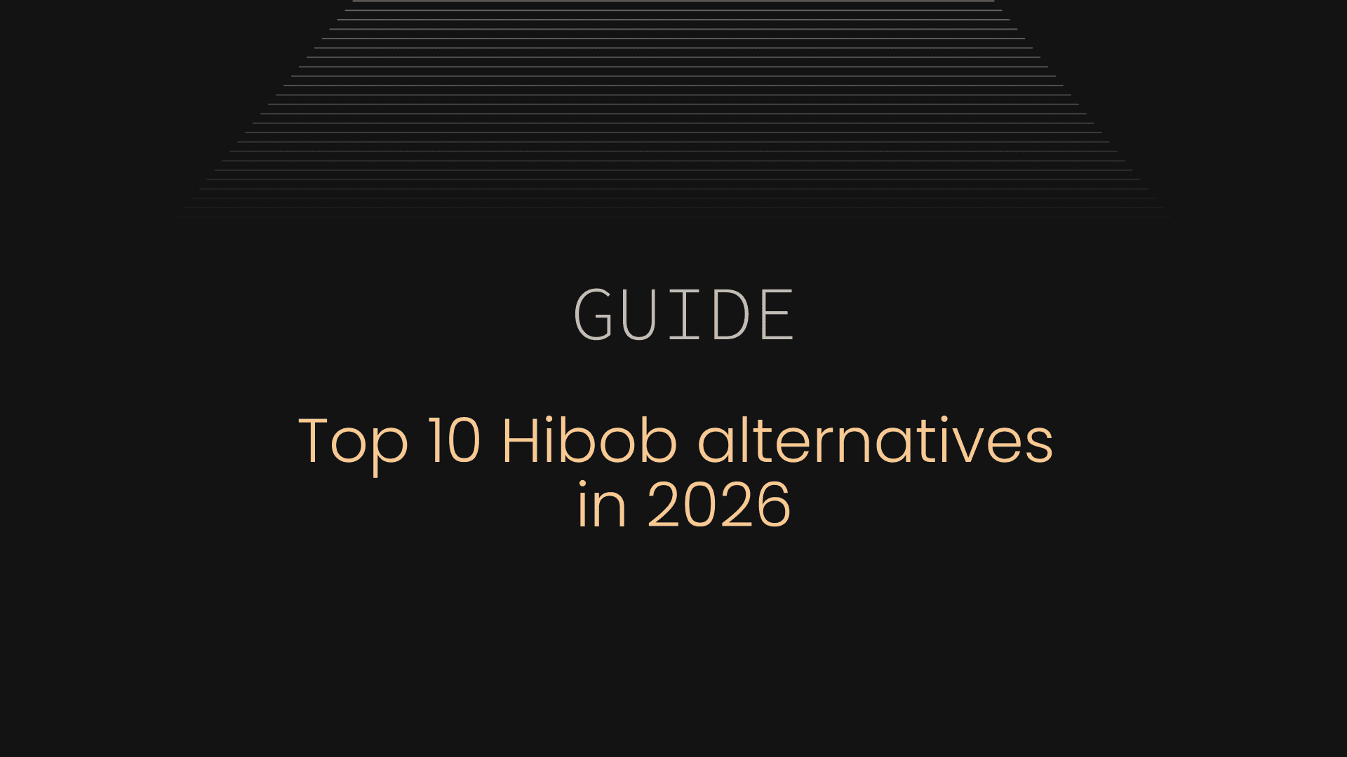 What are the top 10 HiBob alternatives in 2026?