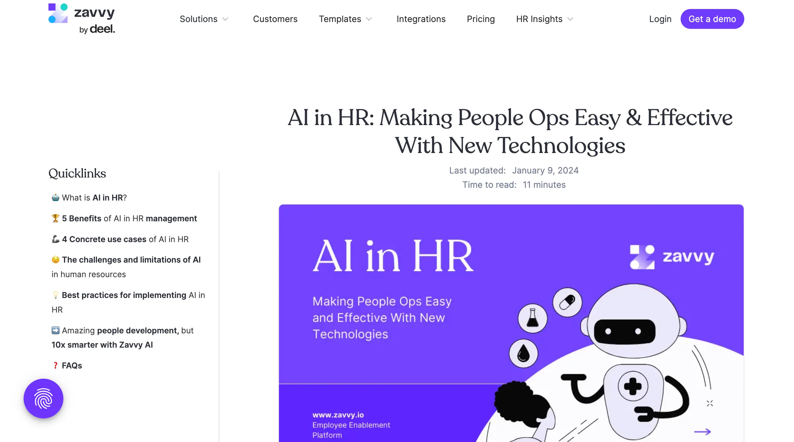 Zavvy is a learning and development tool that connects performance management, training, and feedback workflows.